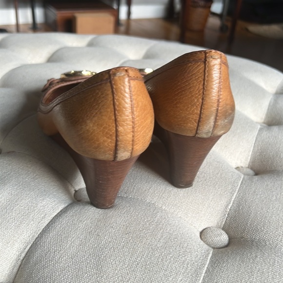 Tory Burch Peep toe Wedges - Picture 3 of 3